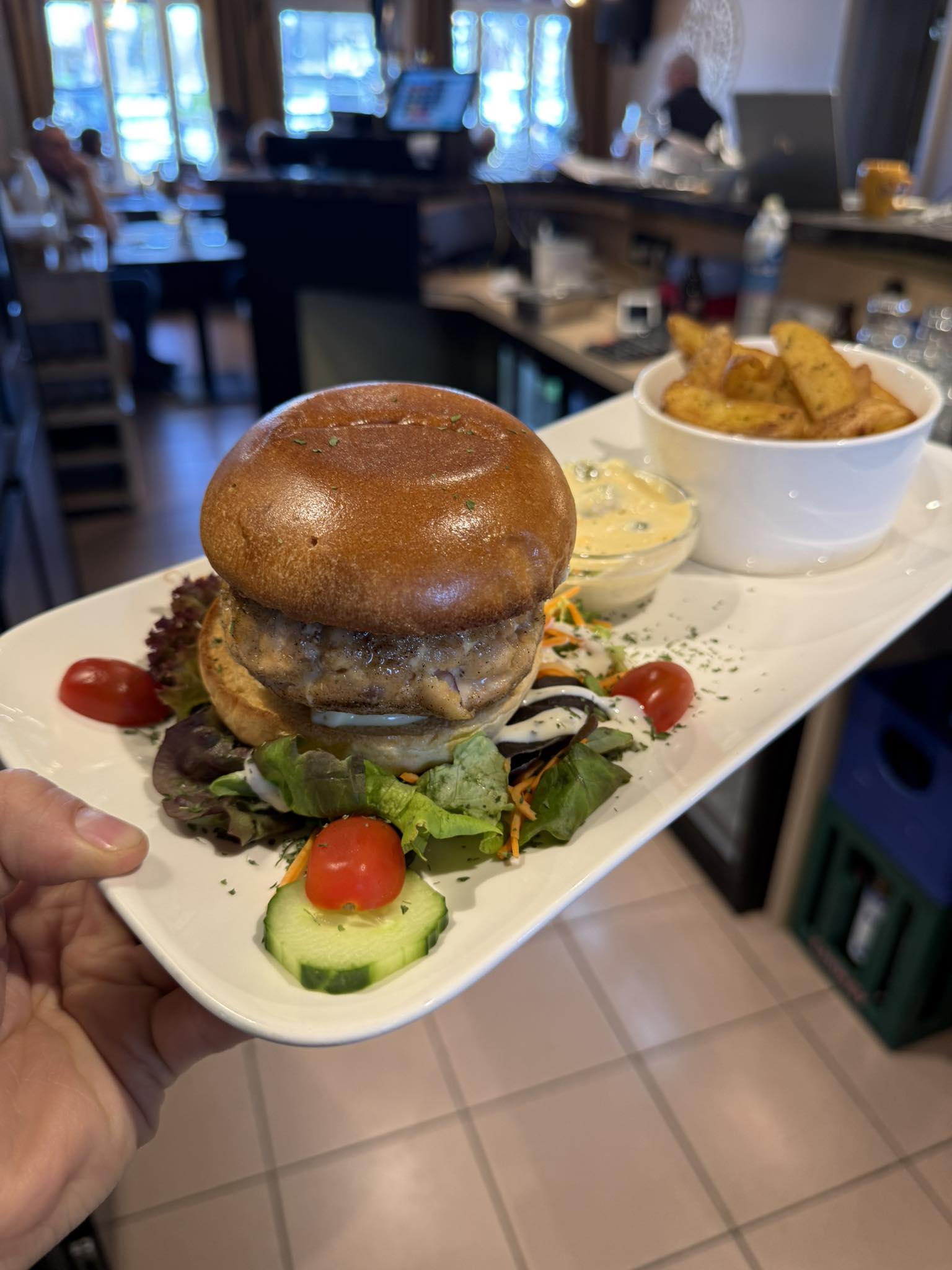 Plat servi à la Taverne Le Galion